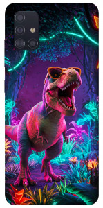 Чехол Neon dino для Galaxy A51 (2020)