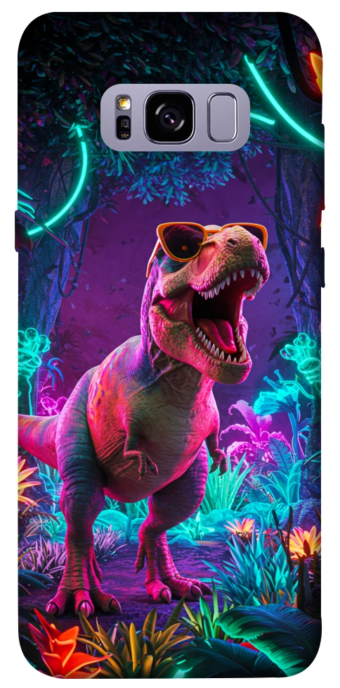 Чехол Neon dino для Galaxy S8+