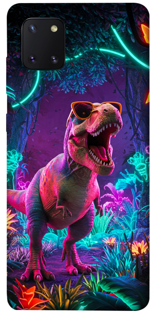 Чехол Neon dino для Galaxy Note 10 Lite (2020)