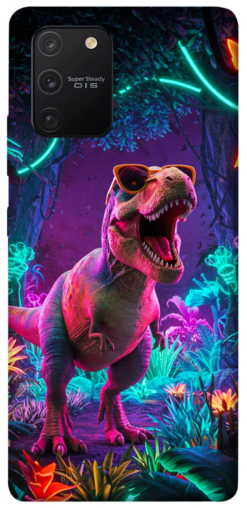 Чехол Neon dino для Galaxy S10 Lite (2020)