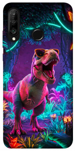 Чохол Neon dino для Huawei P30 Lite