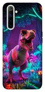 Чохол Neon dino для Realme 6
