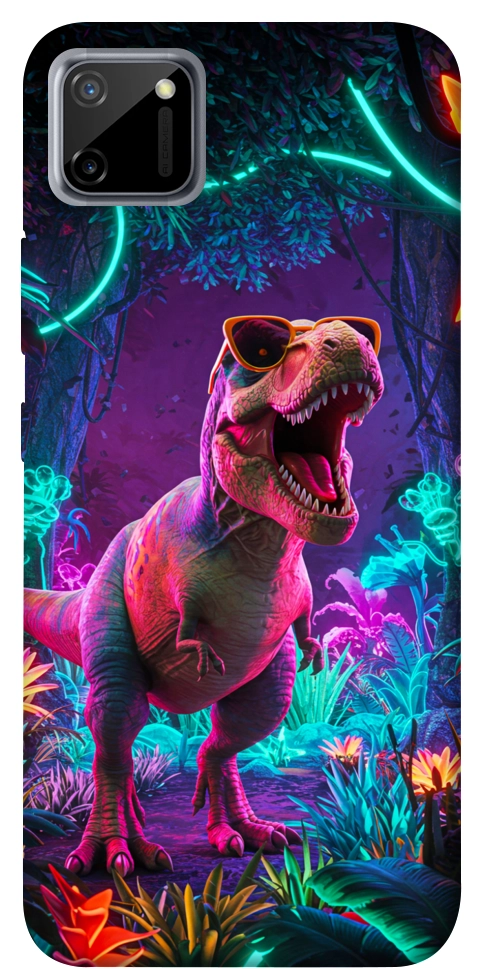 Чохол Neon dino для Realme C11