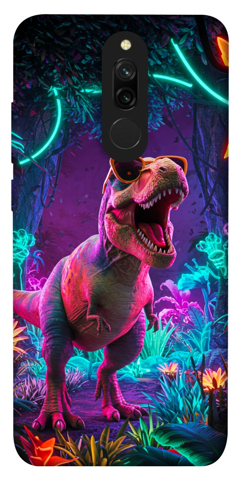 Чехол Neon dino для Xiaomi Redmi 8