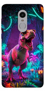 Чохол Neon dino для Xiaomi Redmi Note 4X