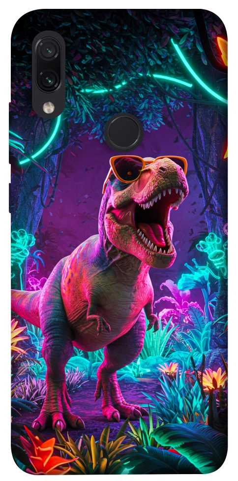 Чехол Neon dino для Xiaomi Redmi Note 7