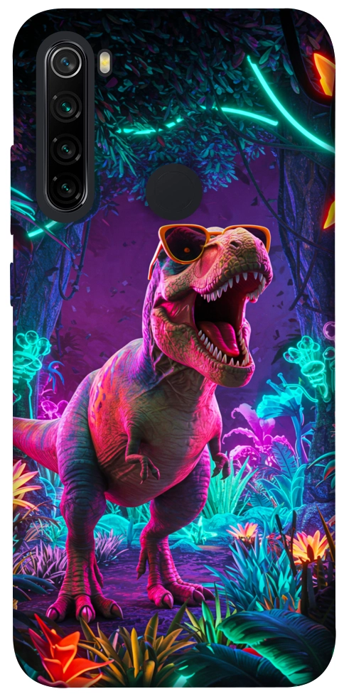 Чехол Neon dino для Xiaomi Redmi Note 8