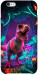 Чохол Neon dino для iPhone 6S Plus