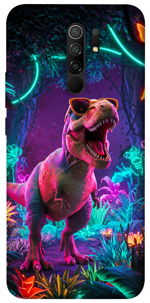 Чехол Neon dino для Xiaomi Redmi 9