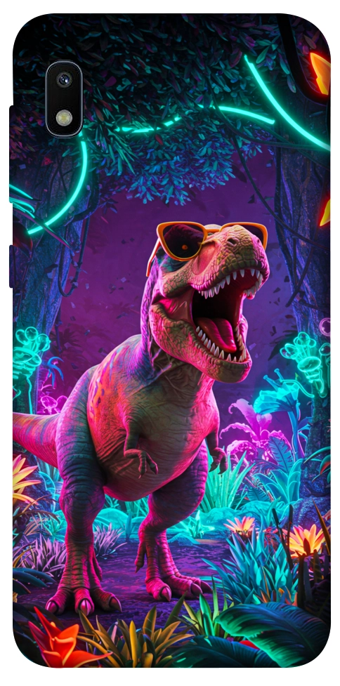 Чехол Neon dino для Galaxy A10 (A105F)