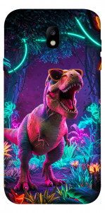 Чехол Neon dino для Galaxy J7 (2017)