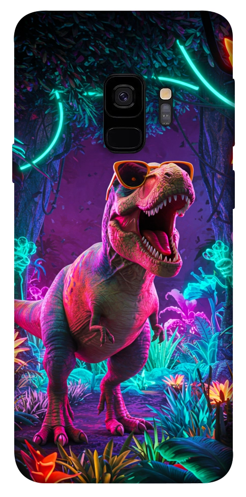 Чохол Neon dino для Galaxy S9