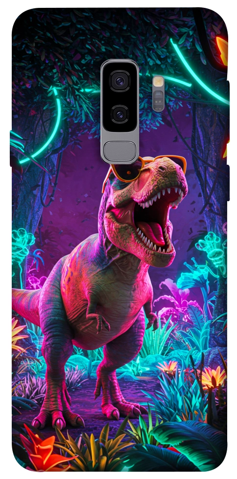 Чехол Neon dino для Galaxy S9+