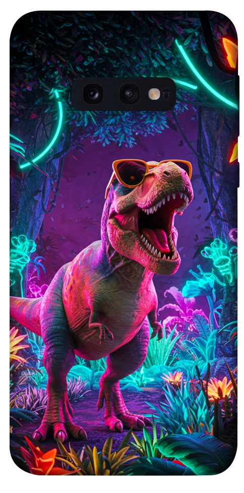 Чехол Neon dino для Galaxy S10e