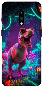 Чехол Neon dino для OnePlus 7