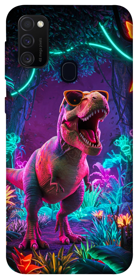 Чехол Neon dino для Galaxy M30s