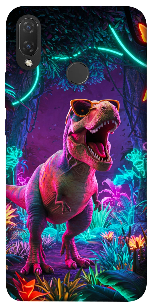 Чехол Neon dino для Huawei Nova 3i