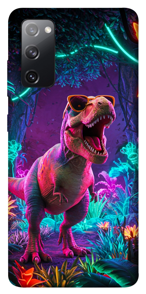 Чехол Neon dino для Galaxy S20 FE