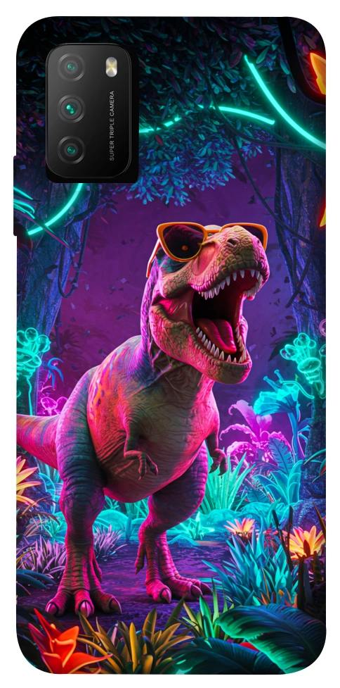 Чохол Neon dino для Xiaomi Poco M3