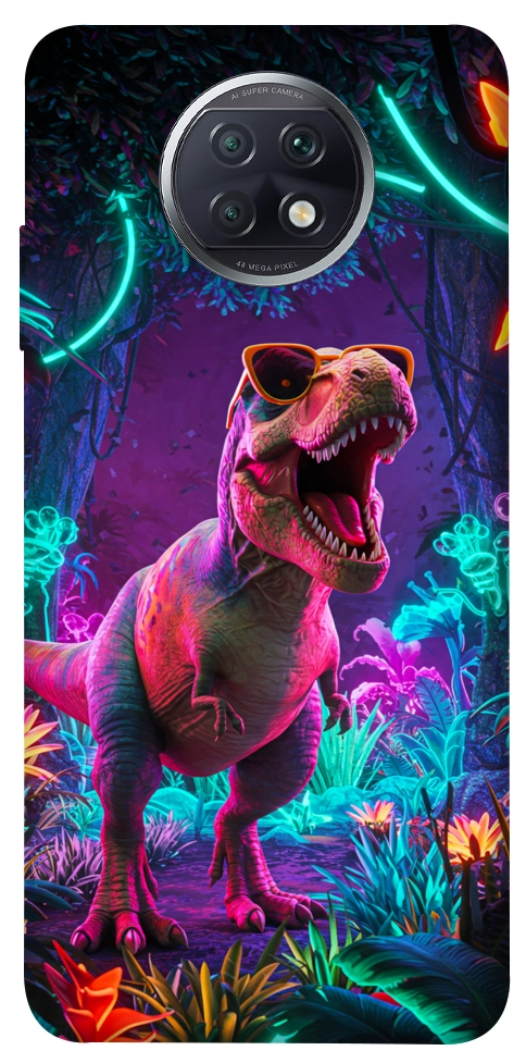 Чохол Neon dino для Xiaomi Redmi Note 9T