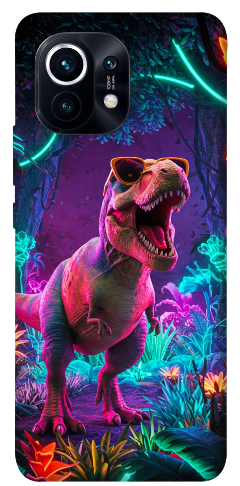 Чехол Neon dino для Xiaomi Mi 11