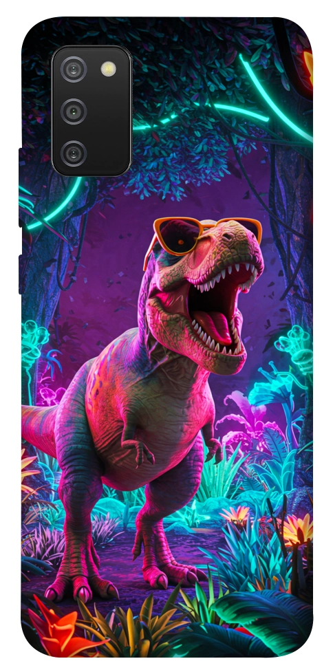 Чехол Neon dino для Galaxy A02s