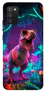 Чехол Neon dino для Galaxy A02s