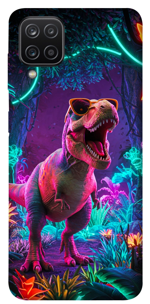 Чехол Neon dino для Galaxy A12