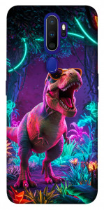 Чохол Neon dino для Oppo A9 (2020)