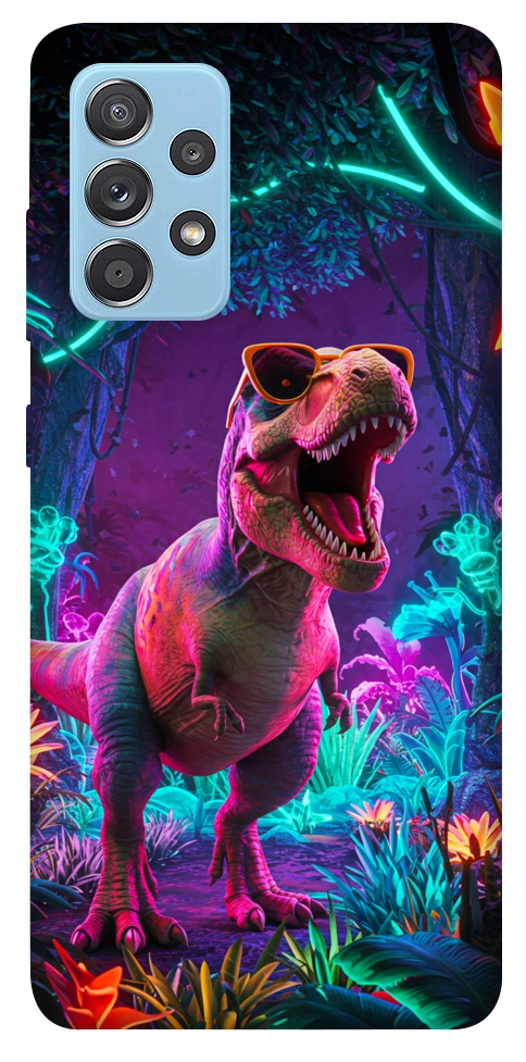Чохол Neon dino для Galaxy A52