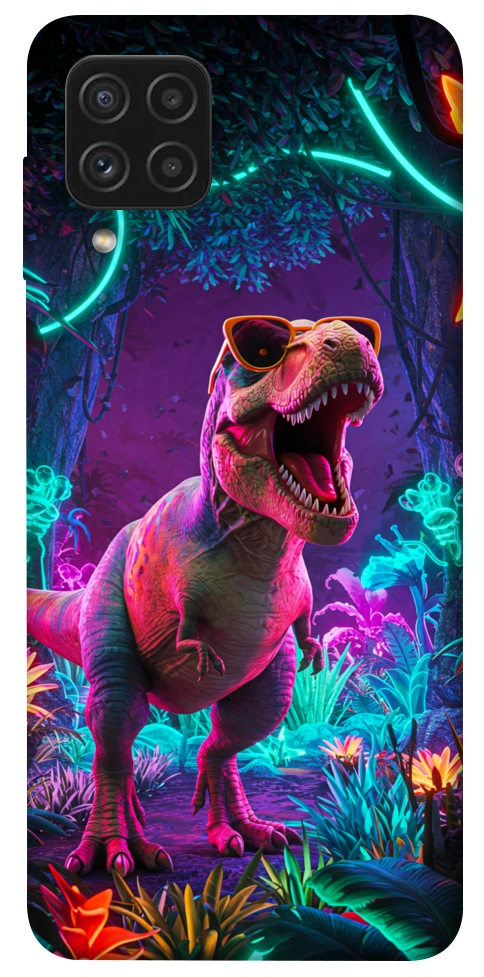 Чехол Neon dino для Galaxy A22 4G