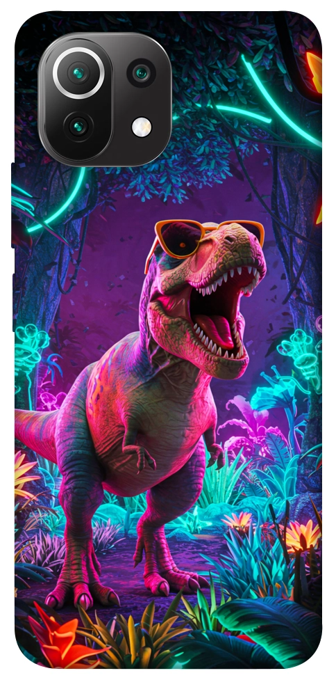 Чохол Neon dino для Xiaomi Mi 11 Lite