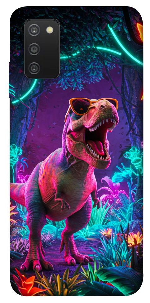 Чохол Neon dino для Galaxy A03s