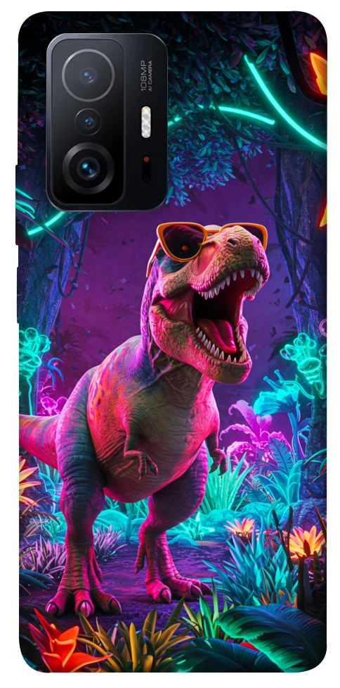 Чохол Neon dino для Xiaomi 11T