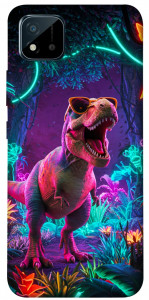 Чохол Neon dino для Realme C11 (2021)