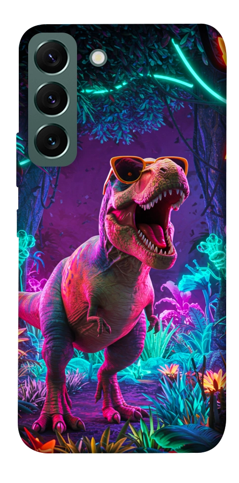 Чехол Neon dino для Galaxy S22