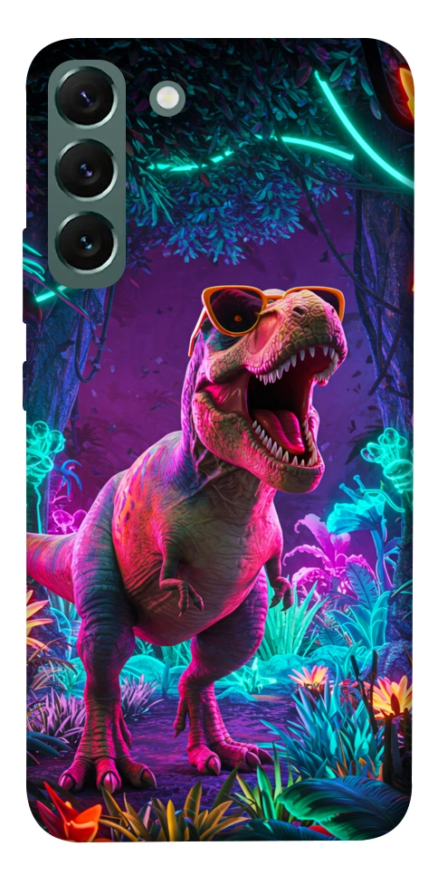 Чохол Neon dino для Galaxy S22+