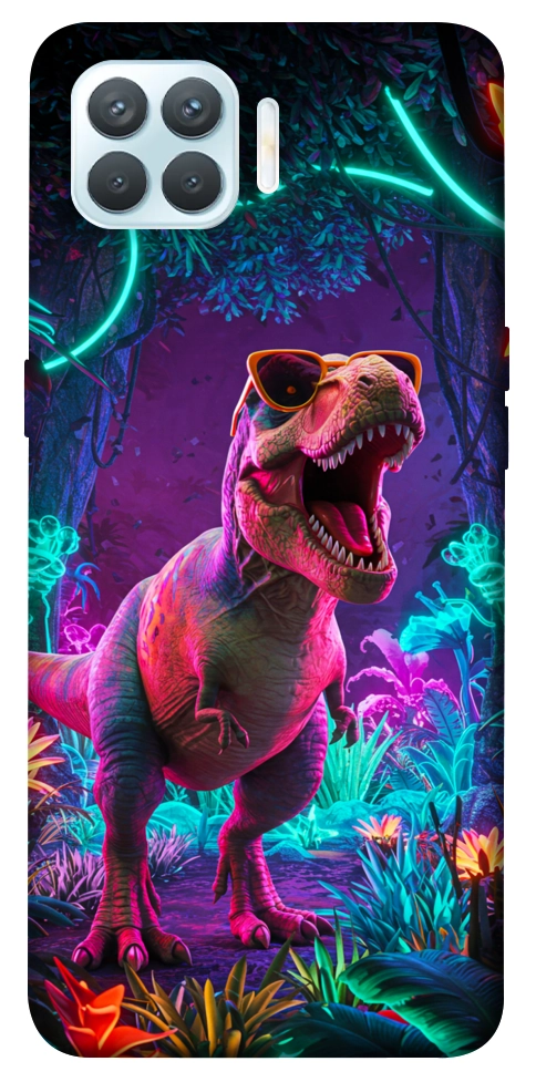 Чохол Neon dino для Oppo F17 Pro