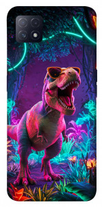 Чохол Neon dino для Oppo A73 5G