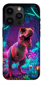Чохол Neon dino для iPhone 14 Pro