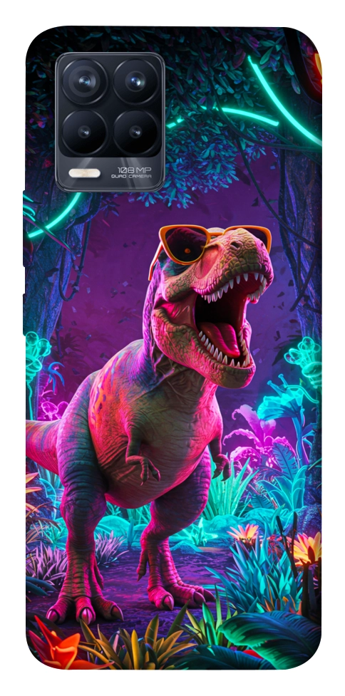Чохол Neon dino для Realme 8 Pro