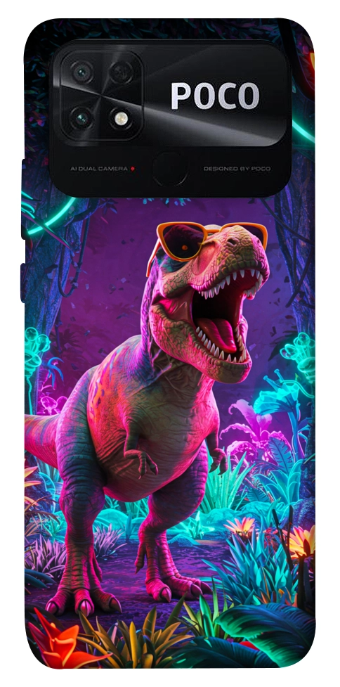 Чохол Neon dino для Xiaomi Poco C40