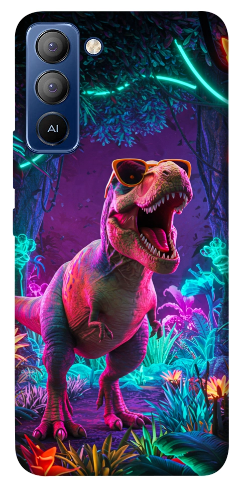 Чехол Neon dino для TECNO Pop 5 LTE