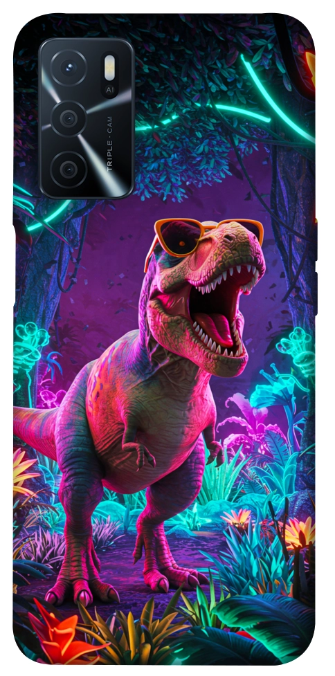 Чохол Neon dino для Oppo A54s