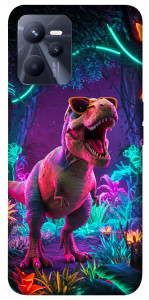 Чохол Neon dino для Realme C35