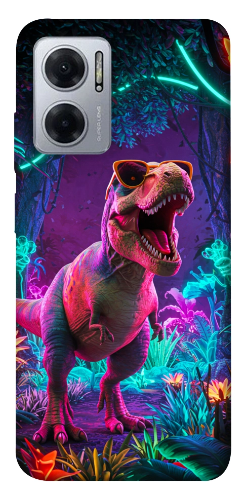 Чохол Neon dino для Xiaomi Redmi Note 11E