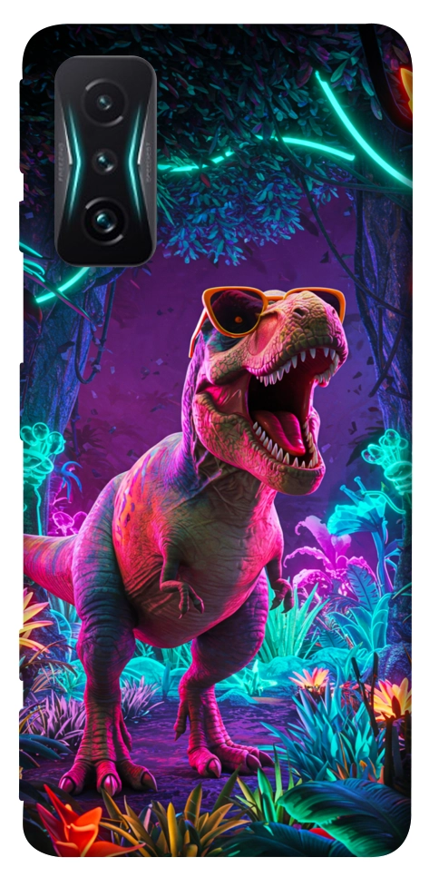 Чехол Neon dino для Xiaomi Redmi K50 Gaming