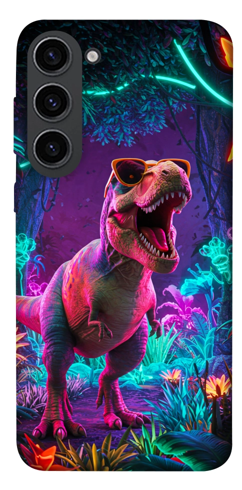 Чохол Neon dino для Galaxy S23