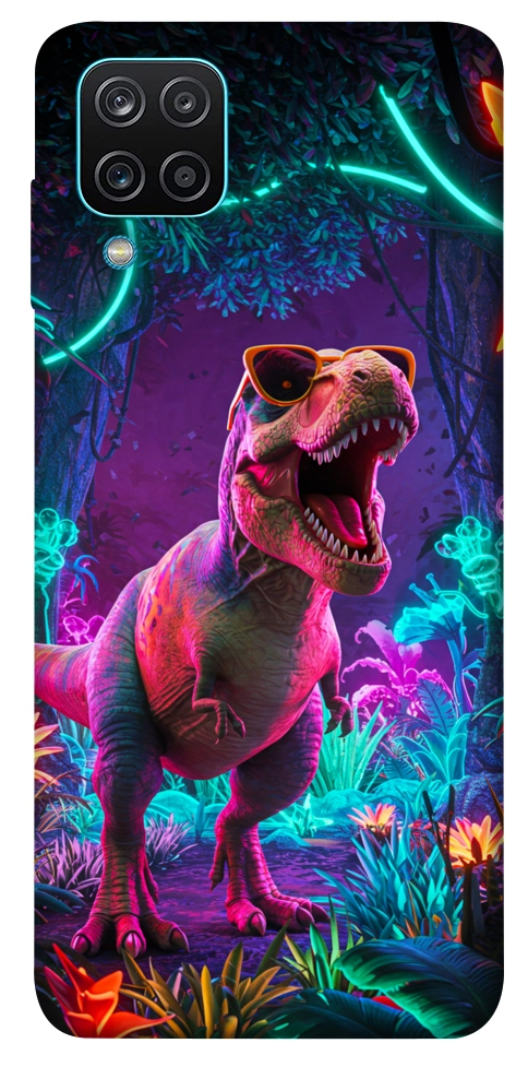 Чохол Neon dino для Galaxy M12