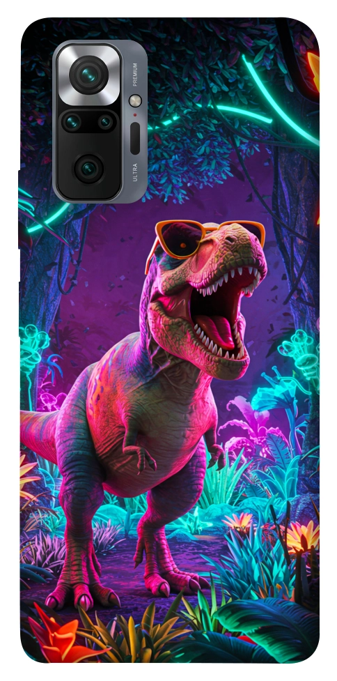 Чехол Neon dino для Xiaomi Redmi Note 10 Pro Max
